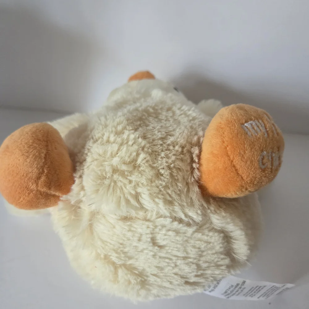 Rene Rofe Baby Cream and Orange Chick Plush Toy